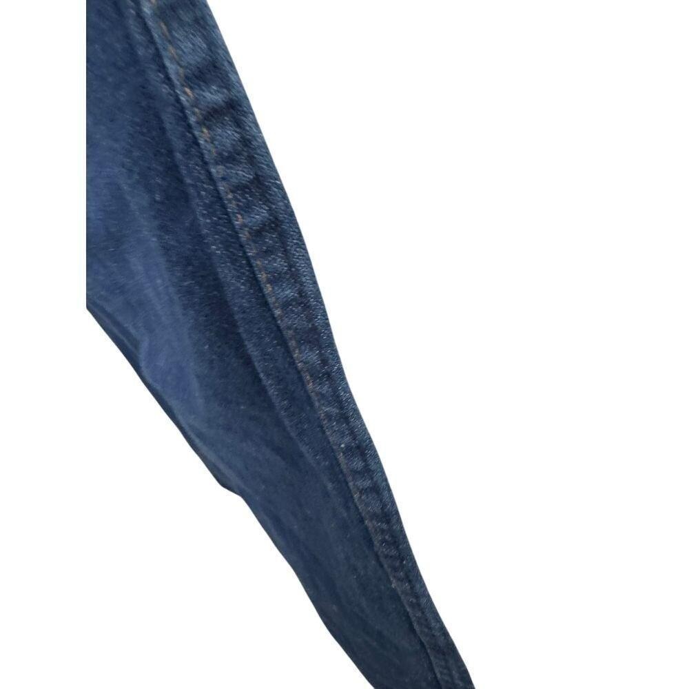 Wrangler | vintage size 11 dark denim women's jeans | 34 inch inseam - Picture 8 of 8
